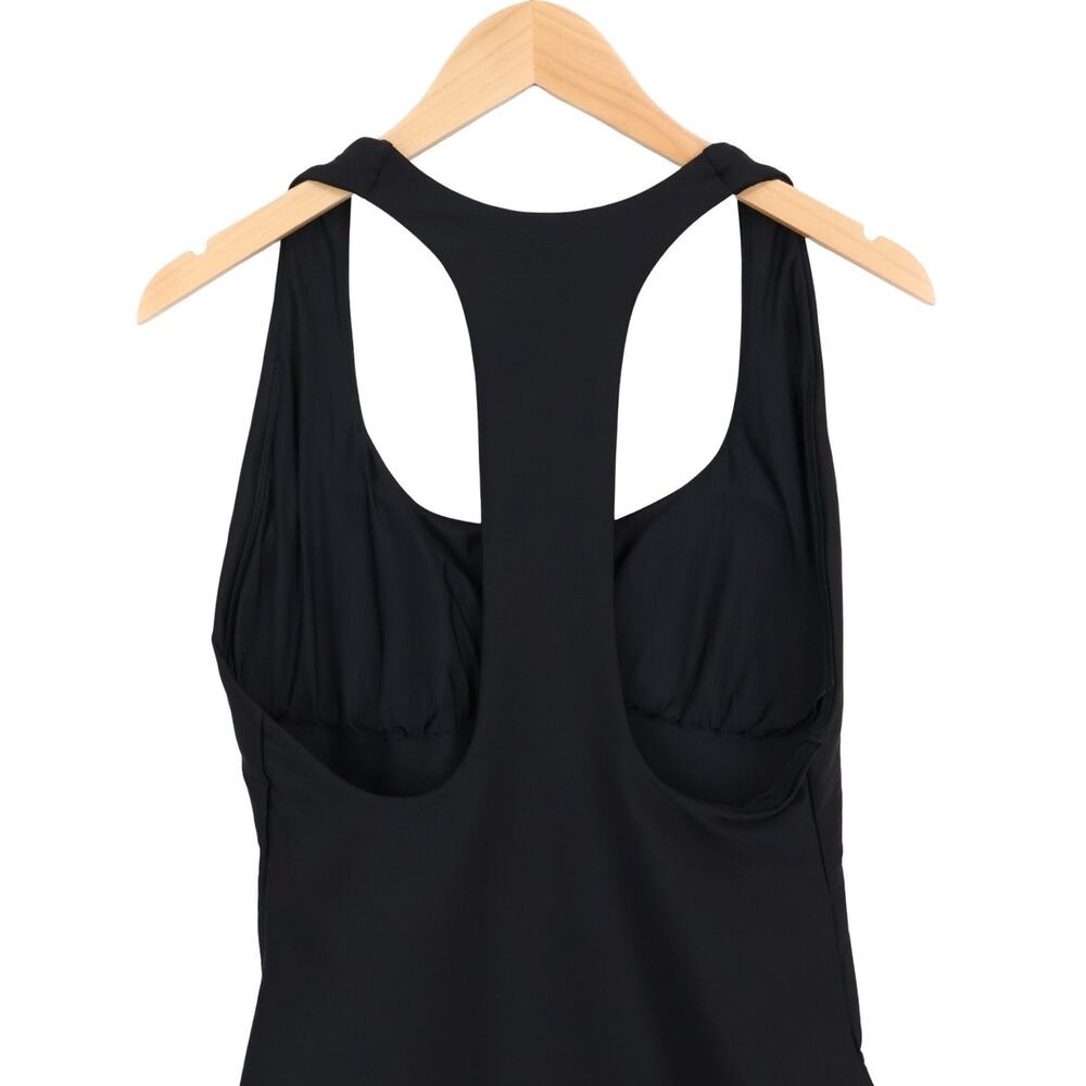 NWT J.Crew Gail One-Piece Racerback Swimsuit In Classic Sculpt Black Size 16 - Picture 6 of 9